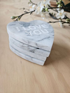 ที่รองแก้วหินอ่อนถาดไม้อะคาเซียที่รองแก้วไม้สำหรับดื่มกาแฟชาเบียร์โลโก้ตามสั่ง - Product Image 3