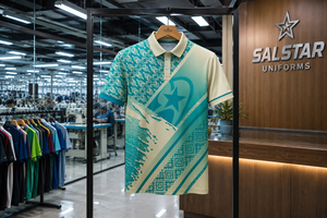 เสื้อโปโลซับลิเมชั่นคุณภาพสูงสำหรับผู้ชาย ขายส่งจำนวนมาก รับสั่งทำเสื้อโปโลแบบยูนิฟอร์ม เสื้อกอล์ฟคุณภาพสูง ผลิตจากโรงงาน - Product Image 5