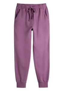 Pantalones Casuales de Felpa Terry al por Mayor, 100% Algodón, Estilo Urbano, Cintura Media, Frente Plano, Tela Personalizada con Servicios OEM Competitivos - Product Image 4