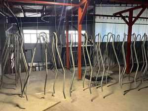 Nuevo Diseño, Venta al por Mayor en Vietnam, Carretilla con Rueda de Goma para Herramientas de Jardín, Fácil de Trabajar en el Jardín, Fácil de Transportar Desechos - Product Image 2