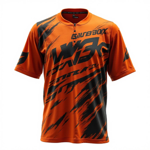 Classic Motocross Jersey Men Racing Outfit Soft Breathable Fabric Stylish Sporty Look For Motocross Riding And Training - Product Image 6