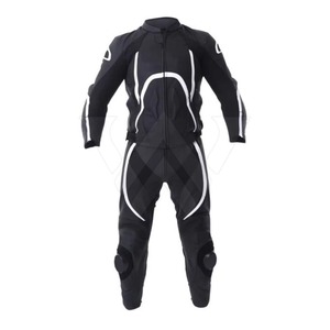 New Design Unisex Leather Motorcycle Suit Pant Set-Waterproof Breathable Flame-Retardant Anti-UV Windproof Plus Size Racing Gear - Product Image 1
