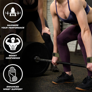 Sangle de poignet unisexe pour la gym, améliore la confiance et les performances, réglable, légère, antidérapante, résistante à l'usure, avec logo personnalisé - Product Image 4