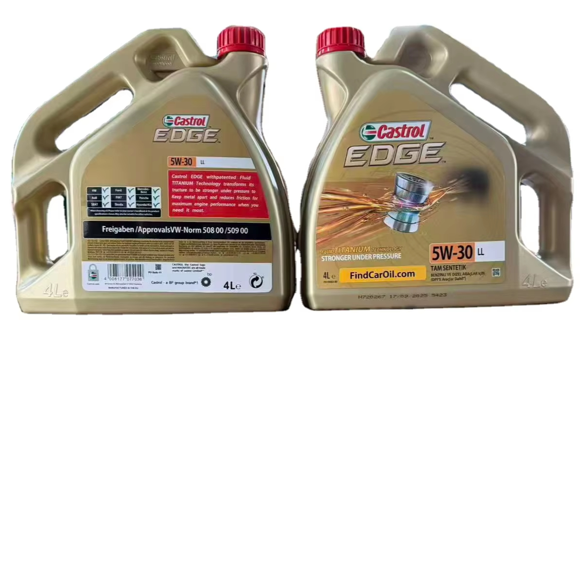CASTROL EDGE 5W-30 Full Synthetic Engine Oil API SN SP Motor Lubricant for Gasoline Car Oil Parts Image 1