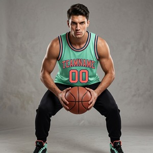 Custom Design Breathable Quickly Dry Basketball Jersey Reversible Plain Basketball Jerseys Uniform Mens Basketball Uniform Set - Product Image 5