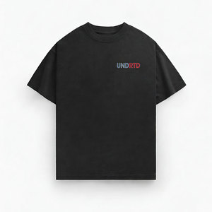 T-shirts pour hommes de qualité supérieure, lavage à l'acide, impression graphique personnalisée, streetwear décontracté, 100% coton, col rond, manches courtes, séchage rapide - Product Image 1