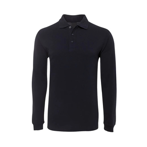 Polo de Manga Larga Estilo Rugby para Hombre con Cuello Audaz, Tejido Resistente con Estética Atlética Clásica, Ropa Deportiva Casual - Product Image 1