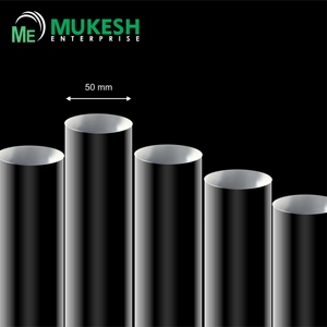 Factory Custom Heavy Duty 50mm Clear Cast Acrylic Round <b>Rod</b> Solid PMMA Bar Luxury Architectural Interior Lighting Hubs - Product Image 3