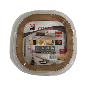 Papier de base pour friteuse à air de 20 cm, ustensile essentiel pour la cuisine - Product Image 1