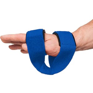 สายรัดข้อมือออกกำลังกายแบบมีโลโก้สั่งทำ วัสดุโพลีเอสเตอร์ สำหรับฝึกซ้อมในยิม รูปทรงเลข 8 สายรัดยกน้ำหนัก - Product Image 6