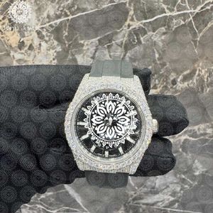 Montre de Luxe Charmante, Boîtier en Acier Inoxydable, Bracelet en Acier, Mouvement Mécanique Analogique, Cadran 40mm, Lumineuse, Date Automatique, Étanchéité 10 ATM - Product Image 1