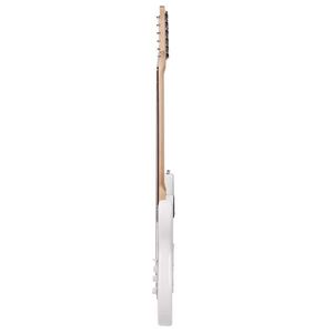White Electric Guitar with Rosewood Fingerboard - Product Image 3