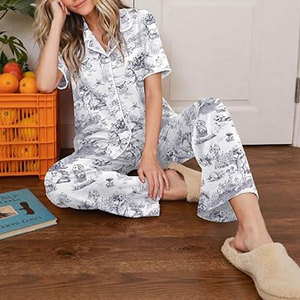 Conjunto de Pijama Cómodo para Dormir con Tela Transpirable, Sensación Suave, Cintura Flexible y Ajuste Cómodo - Product Image 2