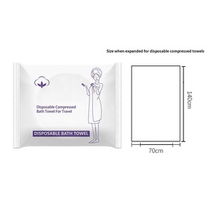 Asciugamano da Bagno Compresso <span class=keywords><strong>Monouso</strong></span> ad Alta Resistenza <span class=keywords><strong>per</strong></span> Hotel, Asciugamano da Viaggio Grande <span class=keywords><strong>per</strong></span> Viso e Corpo in Bianco - Product Image 6