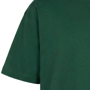 เสื้อยืดลำลองผู้ชายทรงปกติ สีเขียว ผ้าฝ้ายเจอร์ซีย์ คอกลม แขนสั้น พิมพ์ลายตัวอักษรวินเทจ โลโก้หลัก - Product Image 5