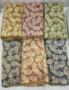 Tissu en résille lourdement perlé scintillant avec broderie de cristaux fantaisie pour robes de créateur, lehenga, anarkali et vêtements de mariée - Product Image 4