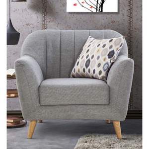Sillón Individual Tapizado de Lujo para Sala de Estar, Hotel, Recepción, Dormitorio, Oficina y Decoración Interior Moderna - Product Image 3