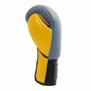 Gants de boxe en cuir de vachette pour sparring et entraînement, toutes tailles, logo personnalisé, club, salle de sport, OEM, vente en gros - Product Image 2