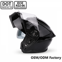 Casques de moto modulaires rabattables en ABS certifiés ECE/DOT, les plus populaires, unisexes, avec logo personnalisé, vente en gros directe usine