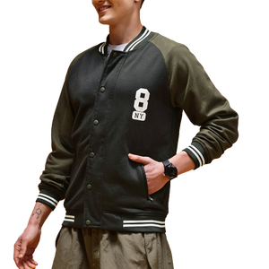 Custom Vintage School College <b>Mens</b> Varisty <b>Jackets</b> <b>Leather</b> sleeves Wool Letterman Crop Varsity <b>Jacket</b> ladies baseball chenille - Product Image 1