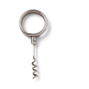 Sacacorchos de Bolsillo Plegable de Latón Antiguo Estilo Lazo con Alambre Retorcido, Abridor de Botellas de Vino, Utensilio Metálico para Bar y Cocina a Bajo Precio - Product Image 3