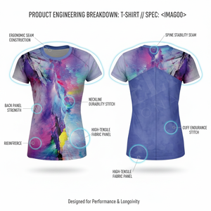 เสื้อยืดโยคะออกแบบเองได้ทุกฤดู ระบายอากาศได้ดี ยืดหยุ่น เหมาะสำหรับออกกำลังกาย แขนสั้น คอกลม - Product Image 2
