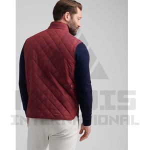 Gilet sans manches personnalisé, nouvelle arrivée, gilet matelassé sans manches pour l'hiver |   Gilet matelassé de haute qualité pour hommes, très vendu - Product Image 3