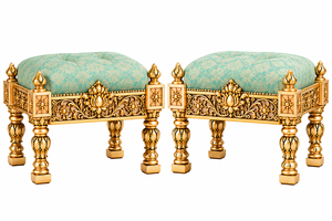 Designer Maharani Four Poster <b>Canopy</b> <b>Bed</b> Victorian Carved Four Poster <b>Bed</b> With NightStands Teak Wood Four Poster <b>Canopy</b> <b>Bed</b> USA - Product Image 5