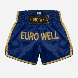 Custom Sublimation Training Wear Muay Thai <b>Shorts</b> <b>Lightweight</b> Satin Kickboxing Fitness Apparel Muay Thai <b>Shorts</b> - Product Image 1