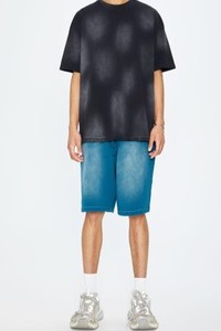 เสื้อยืดโอเวอร์ไซส์ขายส่ง ผู้ชาย สตรีทแวร์แบบกำหนดเอง ยูนิเซ็กซ์ ทรงไหล่ตก ผ้าฝ้าย 100% 300 กรัม - Product Image 4