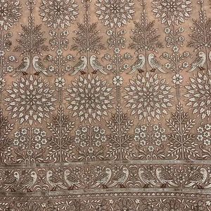 Elegant Malty Embroidery Fabric Premium <b>Embroidered</b> Lace Mesh Textile Material for Bridal Fashion Apparel and Designer Dresses - Product Image 4