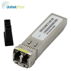 Venta caliente BiDi SFP28 25G Transceptor de fibra 80km 40km 10km 20km 10G SFP + Transceptor óptico Módulo transceptor monomodo