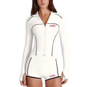 Conjunto Deportivo de Dos Piezas Personalizado 2026 para Mujer, de Lona Sólida, Ecológico, Transpirable, de Secado Rápido, para Primavera/Verano, de Alta Calidad - Product Image 5