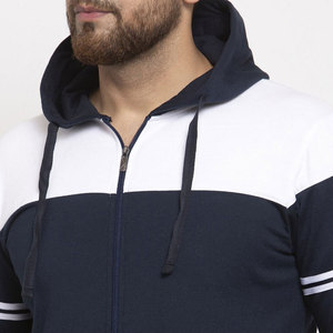 ชุดวอร์มสไตล์สตรีทแวร์สำหรับผู้ชาย ปรับแต่งโลโก้ได้ ชุดกีฬา เสื้อฮู้ดดี้และเสื้อสเวตเชิ้ต ผ้าฟลีซ 300gsm แห้งเร็ว - Product Image 4