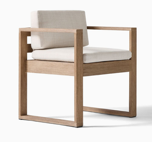 Juego de Comedor de Jardín de Madera de Teca Sólida de Lujo con Mesa, Banco y Sillas para Patio, Terraza, Jardín Trasero, Resistente a la Intemperie - Product Image 4