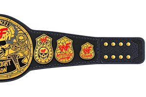 Custom Leather Championship <b>Belt</b> Heavyweight <b>Wrestling</b> <b>Belt</b> Metal Plate Sports Award <b>Belt</b> for Adult - Product Image 6