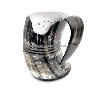 Taza Artesanal de Cuerno de Búfalo, Acabado Rústico Natural, Material Ecológico y Duradero, Regalo Único para Decoración del Hogar - Product Image 6
