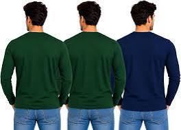 เสื้อพื้นฐานสำหรับใส่ทุกวันที่สวมใส่สบาย มาพร้อมแขนยาวเนื้อนุ่มและทรงเรียบง่ายเพื่อความสบายในชีวิตประจำวัน คอกลม - Product Image 4