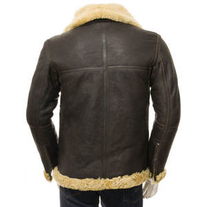 Chaqueta de Piel de Oveja Premium, Diseño de Logotipo Personalizado, Fabricación OEM/ODM, Ropa de Invierno de Alta Calidad y Moda - Product Image 2