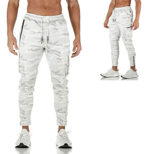 Pantalones Deportivos de Lona de Algodón Ligeros para Hombre, Cintura Elástica, Hechos a Medida, Ajustados, para Gimnasio, Entrenamiento, Casuales, Moda, Venta al Por Mayor - Product Image 4