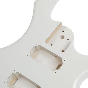 Kit de guitare électrique DIY 6 cordes en forme de flamme HSH, corps en acajou, manche en érable, accessoires, pièces et accessoires pour instruments à cordes - Product Image 4