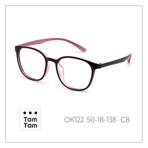 ทัมทัม OK122 กรอบแว่นสายตาแบบเต็มขอบ 50-18-138 C1 สำหรับทุกเพศป้องกันรังสียูวีสไตล์คลาสสิก - Product Image 2