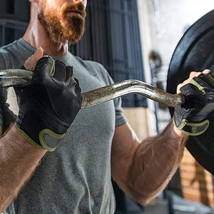 Guantes de Gimnasio Personalizados al por Mayor, Guantes de Medio Dedo para Levantamiento de Pesas, Entrenamiento, Powerlifting, Guantes con Peso para Ejercicio - Product Image 5