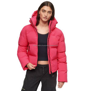 Chaqueta Acolchada Impermeable con Estampado para Mujer, Talla Grande, para Exteriores, Abrigada e Informal - Product Image 5