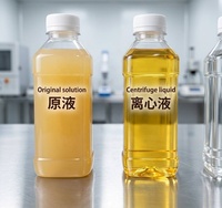 124mm 7l High Speed Bowl Vco Virgin Coconut Dirty Oil Water Liquid-liquid-solid Tubular Centrifuge