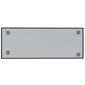 Tableau magnétique mural en verre trempé noir de 31.5 "x 11.8" pour le bureau et l'école - Product Image 4