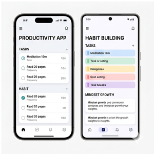 Application de coaching personnel RoyalCraft – Guide de croissance personnelle, de définition d'objectifs, de motivation et d'amélioration personnelle IOS/Android/Linux/Mac - Product Image 4