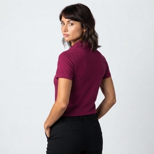 Camiseta Polo Premium para Mujer, Prenda Deportiva de Algodón de Alta Calidad con Logotipo Personalizado, Servicio OEM, Talla OEM, Marca Privada - Product Image 3