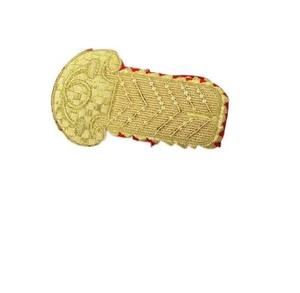 Epaulettes Personalizadas para Uniformes, Bordado en Tela de Latón, con Logotipo Personalizado y Servicio OEM - Product Image 6