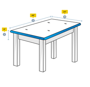 Housses de table rectangulaires du Vietnam, imperméables, résistantes aux UV, avec fermeture éclair HDT, noires, protection pour chaises d'extérieur - Product Image 1